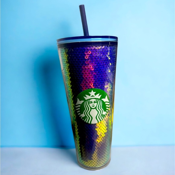 ⭐️⭐️2021 Starbucks Sequined Mermaid Cup! Rare find!⭐️⭐️ - Picture 1 of 3